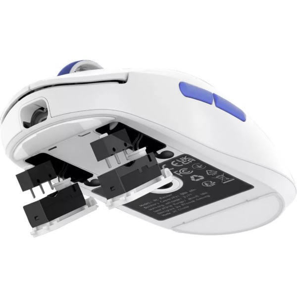 Фото - Миша бездротова ігрова Proove Gaming RC Raider 8K white/purple (WMRR00122017)